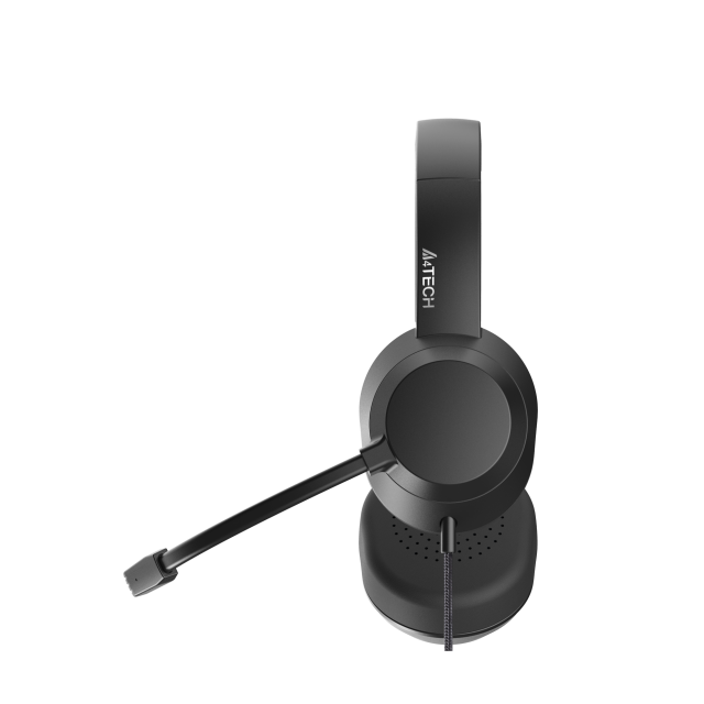 А4tech Fstyler FH150U Слушалки с микрофон USB, Noice Cancelling,леки, черни 