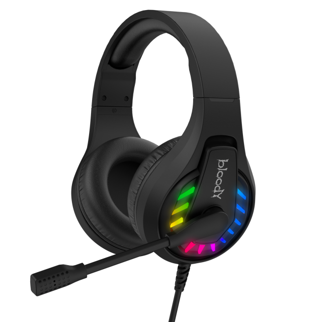 A4tech Геймърски слушалки с микрофон Bloody G230. 7.1,USB, черен 