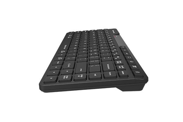A4tech FBK26C AS Fstyler безжичнa мини тиха клавиатура, Multi-mode, презареждаема батерия, USB,кирилизирана 