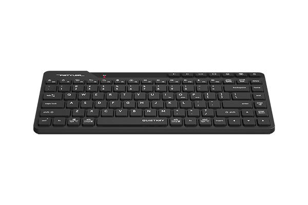 A4tech FBK26C AS Fstyler безжичнa мини тиха клавиатура, Multi-mode, презареждаема батерия, USB,кирилизирана 