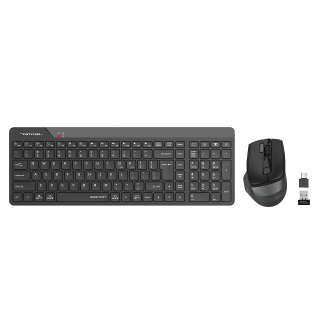 A4tech Fstyler FG2400Air 2 Комлект безжична клавиатура с мишка,черен,кирилизиран 