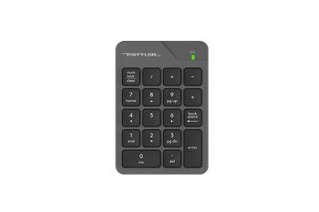A4tech Цифрова безжична 2.4Ghz клавиатура FGK21C,черна, LiIon батерия, USB-C зареждане