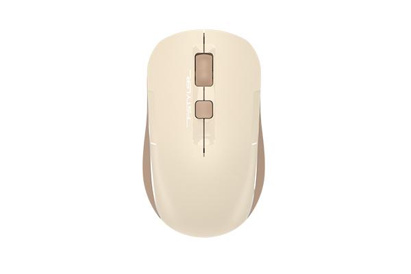 A4tech FB26CS Air2  Cafe Latte безжичнa мишка Dual mode,2000dpi,Li-Ion батерия, безшумна 