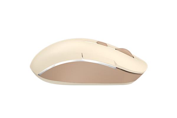 A4tech FB26CS Air2  Cafe Latte безжичнa мишка Dual mode,2000dpi,Li-Ion батерия, безшумна 
