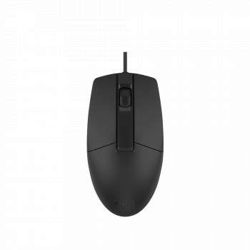 A4tech OP-330S Оптична мишка V-Track, безшумен клик, 1000 dpi,USB черна