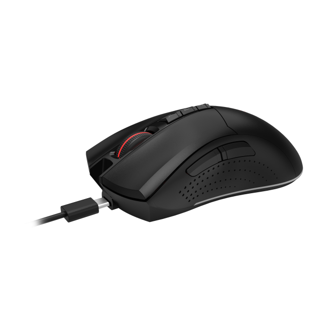 A4tech Bloody R90 Plus Stone black Геймърска безжична оптична мишка 