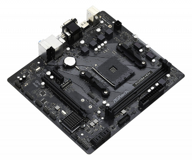 Дънна платка ASRock A520M-HDV, Socket AM4, mATX 