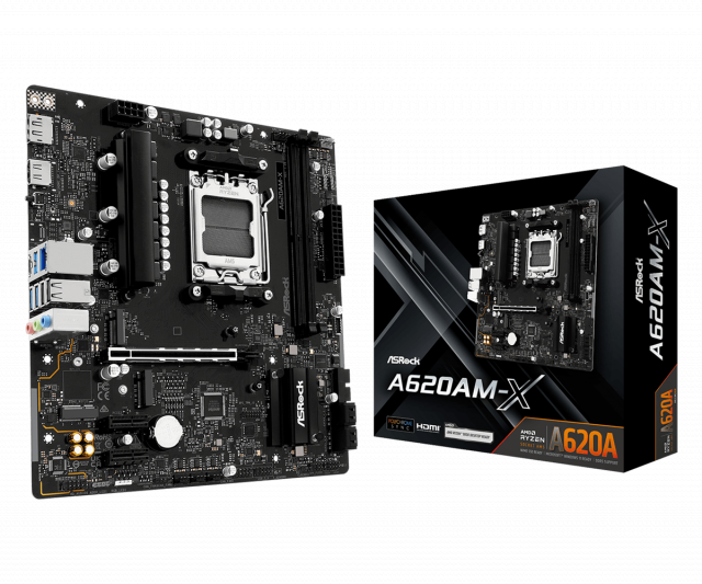 Дънна платка ASRock A620AM-X, AM5 