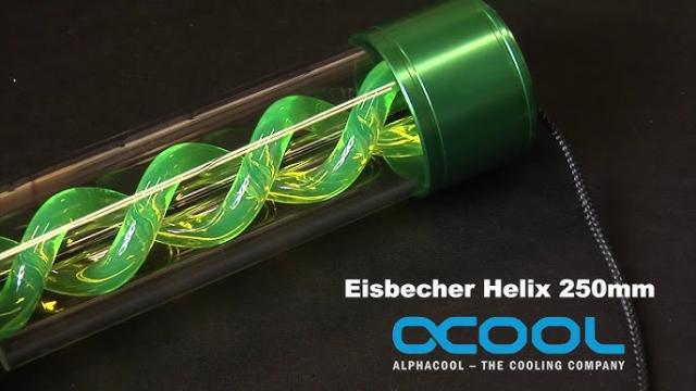 Tank Alphacool Eisbecher Helix 250 mm - Green 