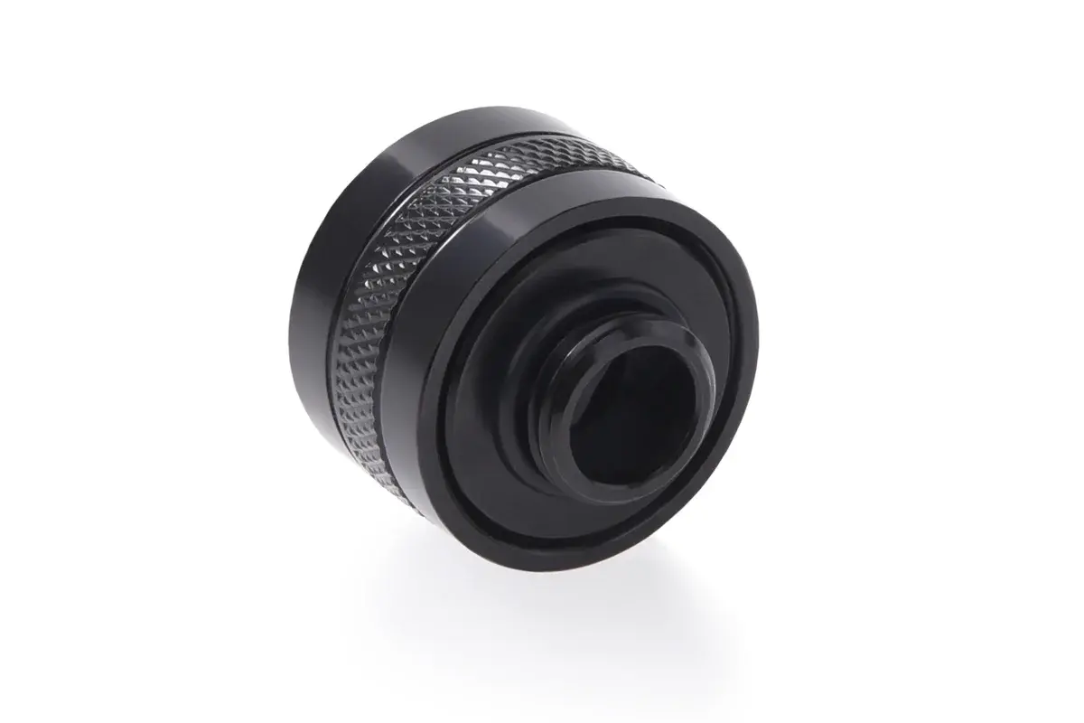 Компресионен фитинг Alphacool Eiszapfen PRO 16mm HardTube Fitting G1/4 - Deep Black (6 бр)