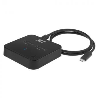 Dual SSD docking clone station, ACT M.2 NVMe/PCIe, USB-C 3.2 Gen2, 10 Gbps