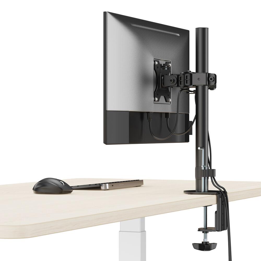 Стойка за монитор за бюро ACT AC8301, Регулируема, 10" - 35", 8 кг, Черен