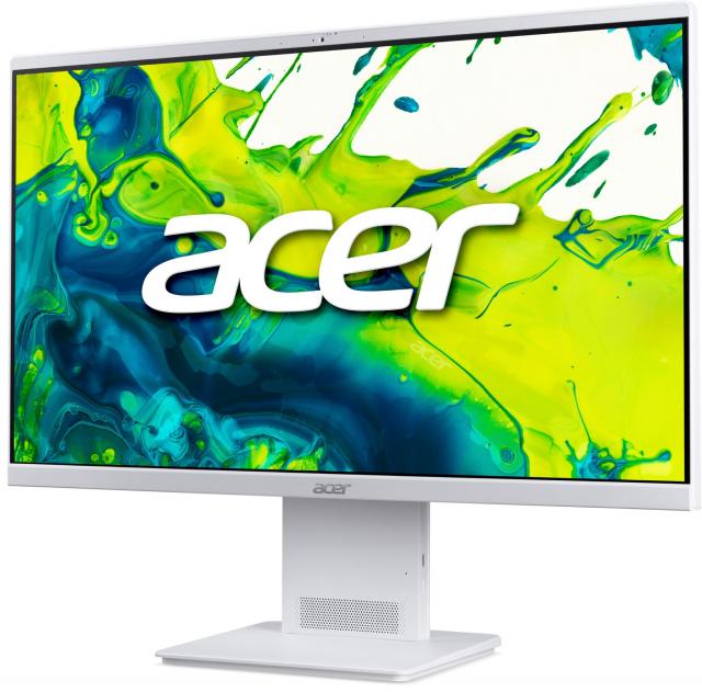 Kомпютър All-in-One Acer Aspire S24B DQ.BSWEX.001 - 23.8" inch IPS FHD(1920x1080) Intel Core 5 115U, 16GB DDR5, 512 GB SSD - Бял 