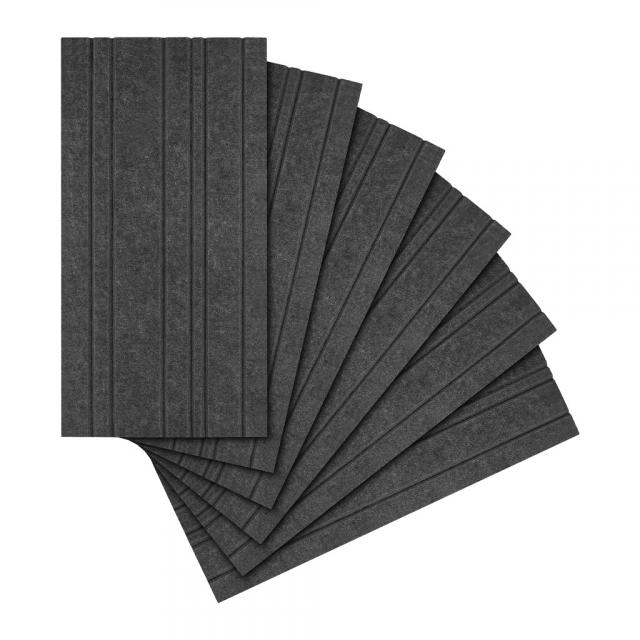 Acoustic Panels Streamplify 6-Pack - Black 