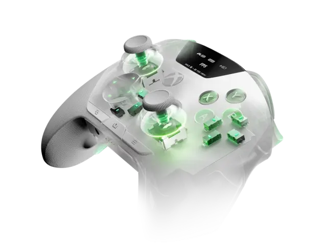 Безжичен геймпад SteelSeries Aeon Pro - Бял 
