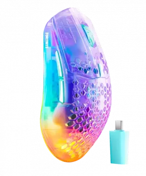 Gaming Mouse SteelSeries Aerox 3 Wireless Gen2 - Fortnite Edition