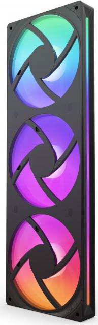 Single-Frame Fan Unit NZXT F360 Black RGB Core 