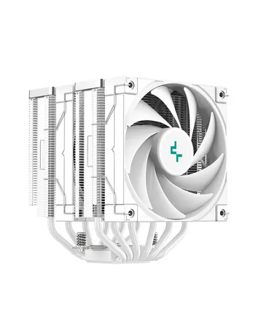 DeepCool cooler CPU Cooler AK620 WH - Dual-Tower, White - LGA1700/AM5 