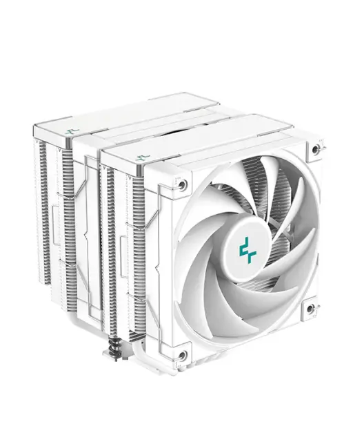 DeepCool cooler CPU Cooler AK620 WH - Dual-Tower, White - LGA1700/AM5 