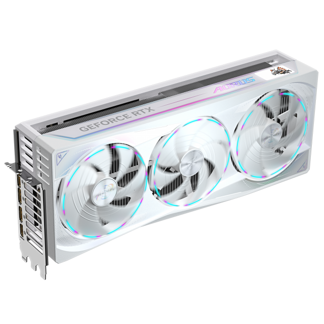 Видео карта GIGABYTE AORUS RTX 5090 STEALTH ICE 32GB GDDR7 