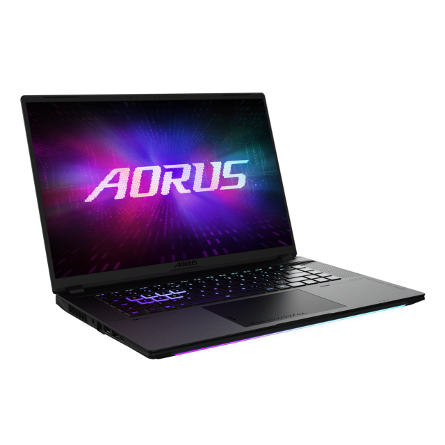 Лаптоп GIGABYTE AORUS MASTER 16 6YJ - 16" inch OLED, AMD Ryzen 9 9955HX3D, 32GB DDR5, 1TB SSD, RTX 5080, Windows 11 Pro 