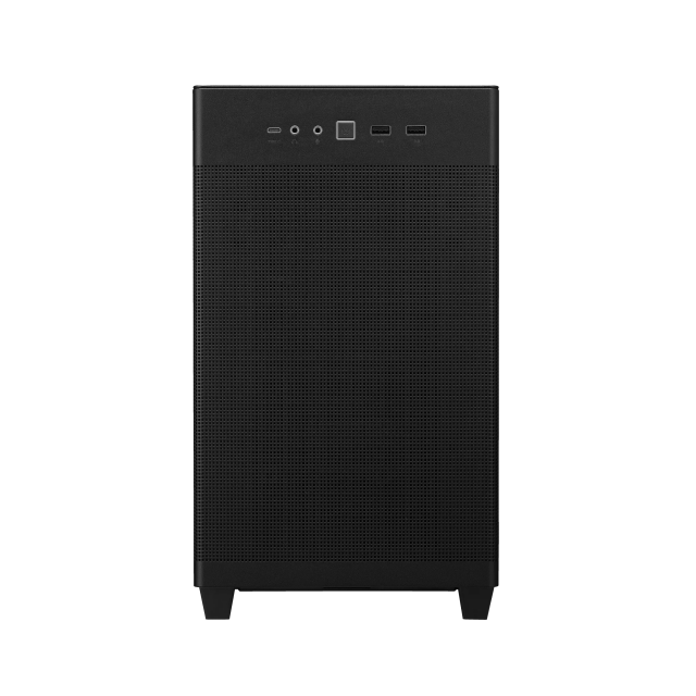 Case ASUS PRIME AP201 Tempered Glass, Micro ATX - Black 