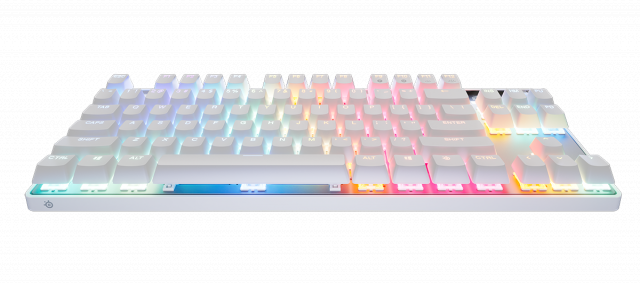 Mechanical Gaming Keyboard Steelseries Apex Pro TKL Gen3 White - US Layout 
