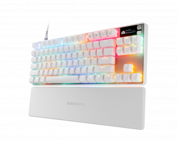 Механична Геймърскa клавиатура Steelseries Apex Pro TKL Gen3 White - US Layout