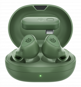 Безжични слушалки с микрофон SteelSeries Arctis GameBuds - Matcha