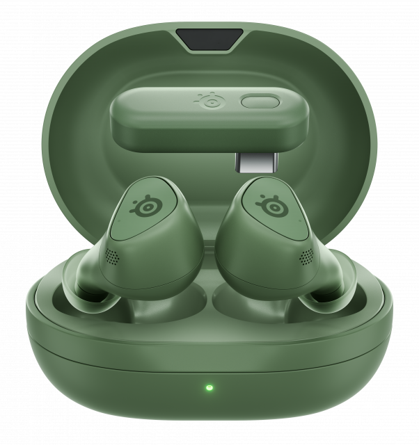 Безжични слушалки с микрофон SteelSeries Arctis GameBuds - Matcha 