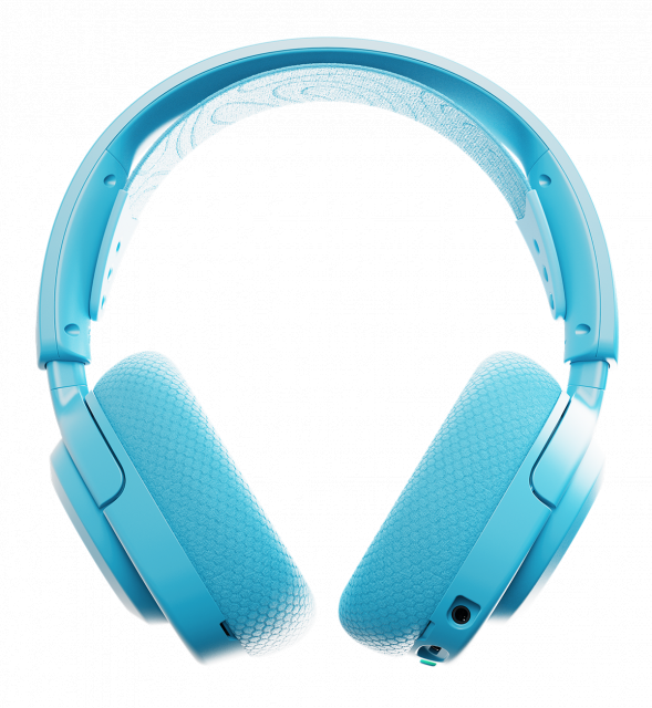 Геймърски слушалки SteelSeries Arctis Nova 3P Wireless - Aqua 