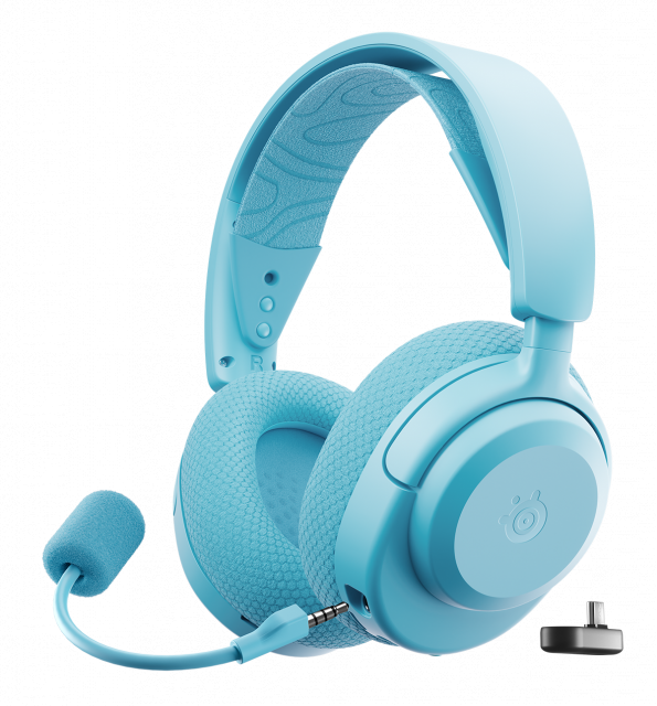 Геймърски слушалки SteelSeries Arctis Nova 3P Wireless - Aqua 