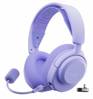 Геймърски слушалки SteelSeries Arctis Nova 3P Wireless - Lavander