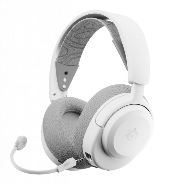 Геймърски слушалки SteelSeries Arctis Nova 3P Wireless - White 