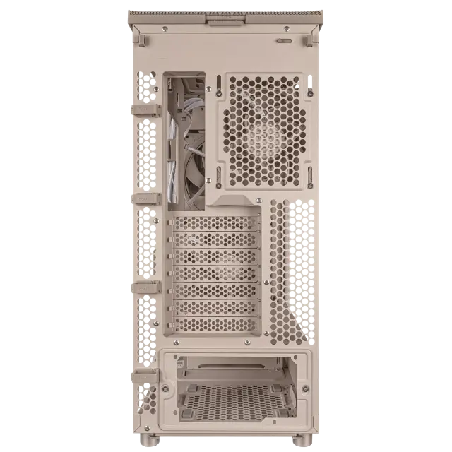 Кутия ASUS ProArt PA401 Wood Edition Beige - Mesh Panel 