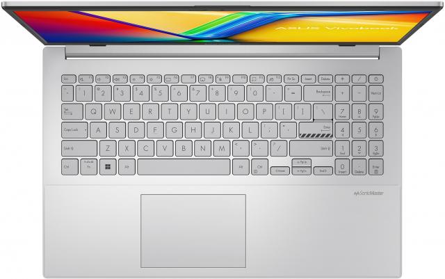 Лаптоп ASUS Vivobook Go 15 E1504FA-BQ5363WNA  - 15.6" IPS FullHD, AMD Ryzen 5 40, 16GB LPDDR5, 512GB SSD, Win 11 Home - Сребрист 