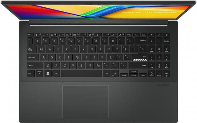 Лаптоп ASUS Vivobook Go 15 E1504FA-BQ2786 - 15.6" IPS FullHD, AMD Ryzen 5 40, 16GB LPDDR5, 512GB SSD - Черен 