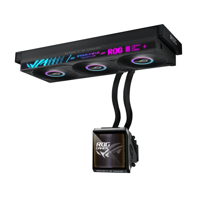 Охладител за процесор ASUS ROG Strix SLC IV 360 ARGB LCD - Черен 