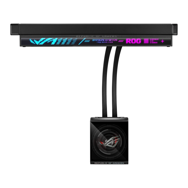 Охладител за процесор ASUS ROG Strix SLC IV 360 ARGB LCD - Черен 