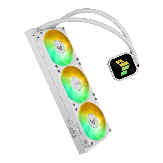 Охладител за процесор ASUS TUF Gaming LC III 360 ARGB White Edition 
