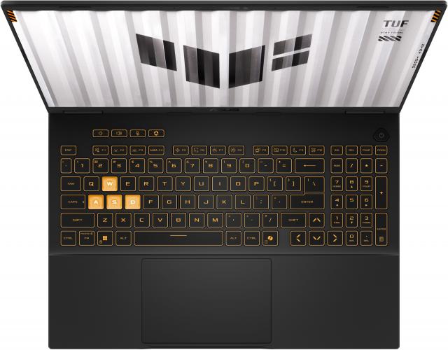 Лаптоп ASUS TUF Gaming F16 2025 FX608JH-RV010 - 16" IPS FullHD+, Intel i5-13450HX, 16GB DDR5, 512GB SSD, RTX 5050 8GB GDD7 
