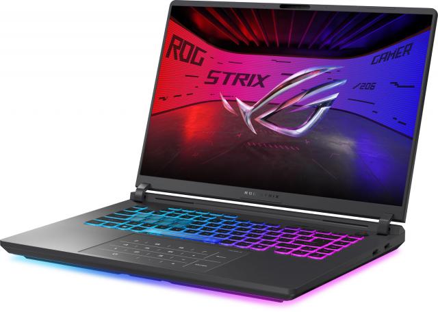 Лаптоп ASUS ROG Strix G16 2025 G615LR-S5053W - 16.0" Intel Core Ultra 9 275HX, 32GB DDR5, 2TB SSD, RTX 5070 TI 12GB 