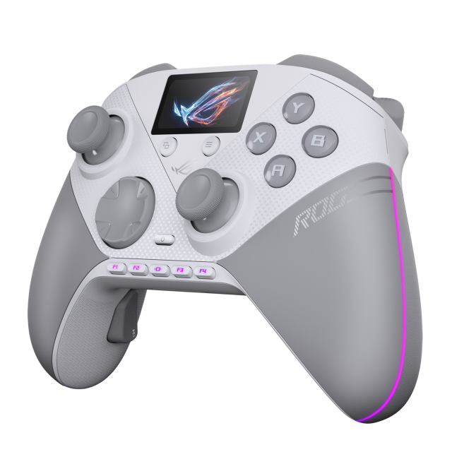 Безжичен геймпад ASUS ROG Raikiri II PRO за PC - White 