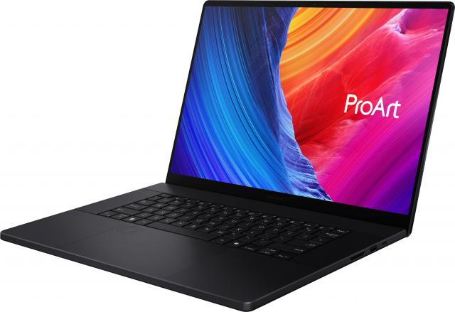 Лаптоп ASUS ProArt Studiobook P16 OLED H7606WP-RJ083X - 16" OLED Touchscreen, AMD Ryzen AI 9 HX 370, 64GB RAM, 4TB SSD, RTX 5070 8GB GDRR7 