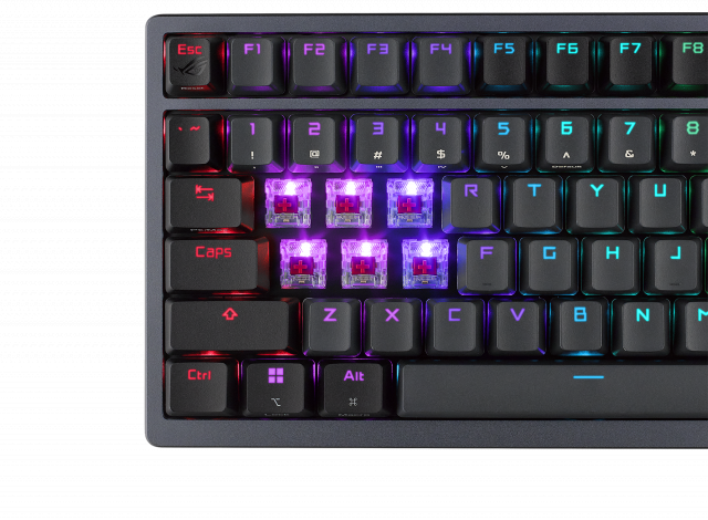 Геймърска безжична Клавиатура ASUS ROG Azoth - ROG NX Mechanical Switch Red 