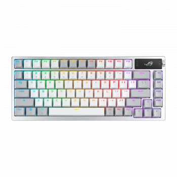Геймърска безжична Клавиатура ASUS ROG Azoth - ROG NX Mechanical Switch Snow