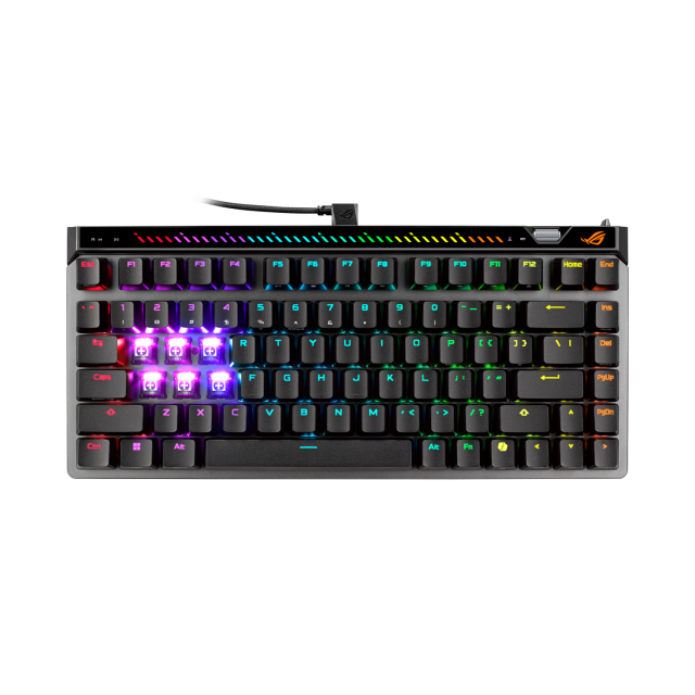 Gaming Mechanical Keyboard ASUS ROG Falchion Ace 75 HE Black - ROG HFX V2 Magnetic Switch 