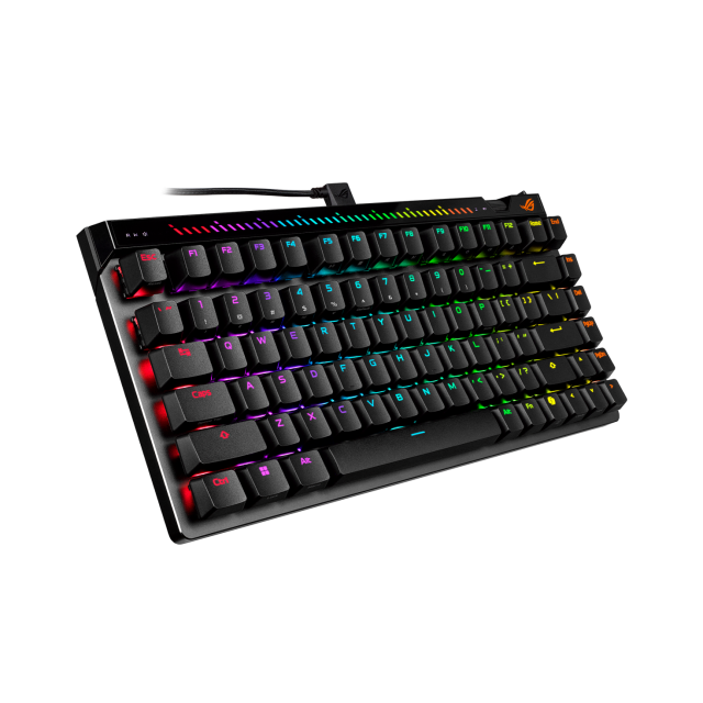 Gaming Mechanical Keyboard ASUS ROG Falchion Ace 75 HE Black - ROG HFX V2 Magnetic Switch 