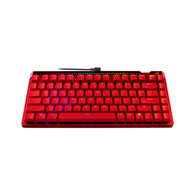 Геймърска Механична Клавиатура ASUS ROG Falchion Ace 75 HE Red - ROG HFX V2 Magnetic Switch 