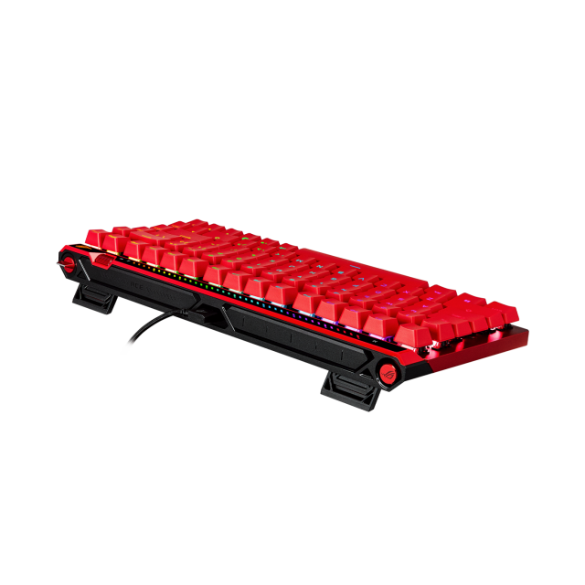 Геймърска Механична Клавиатура ASUS ROG Falchion Ace 75 HE Red - ROG HFX V2 Magnetic Switch 